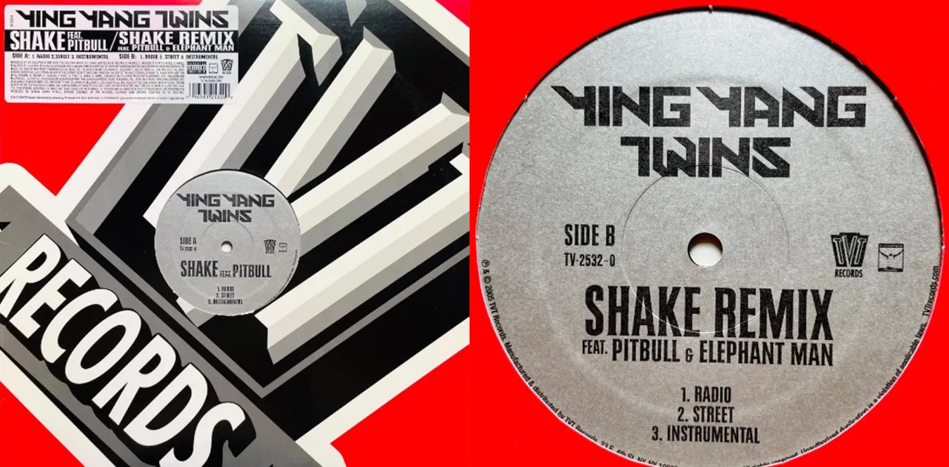 Ying Yang Twins – Shake feat. Pitbull / Shake Remix feat. Pitbull & Elephant Man